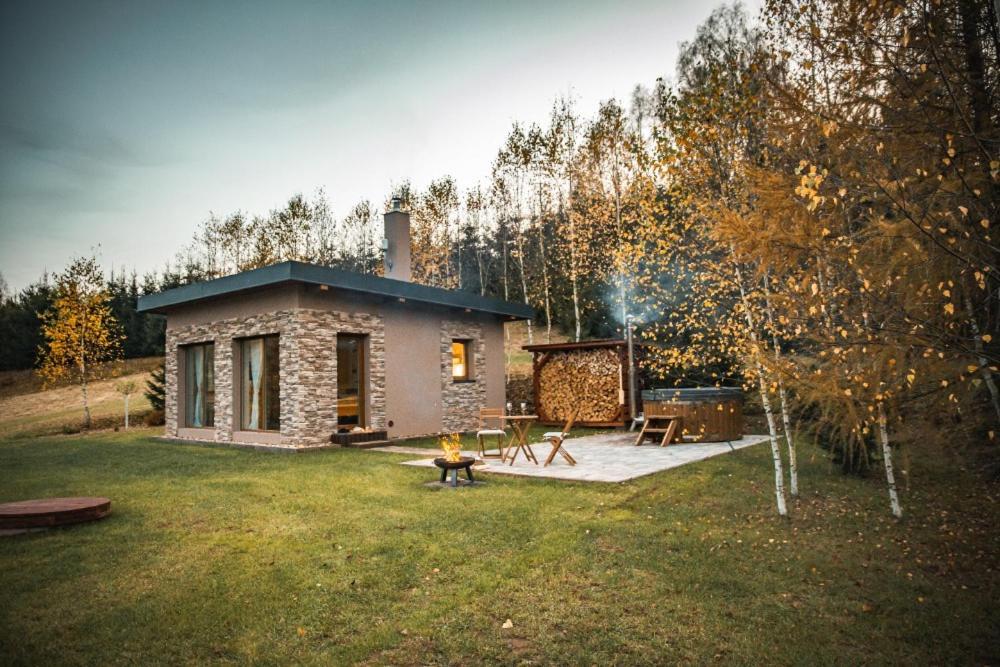 Glamping Vyhlidka Appartement Chvalec Buitenkant foto