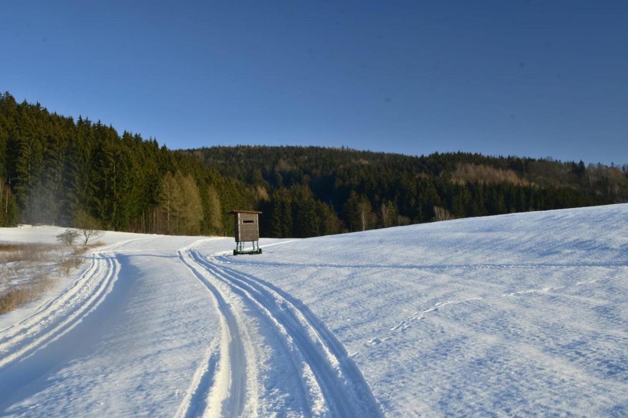 Glamping Vyhlidka Appartement Chvalec Buitenkant foto