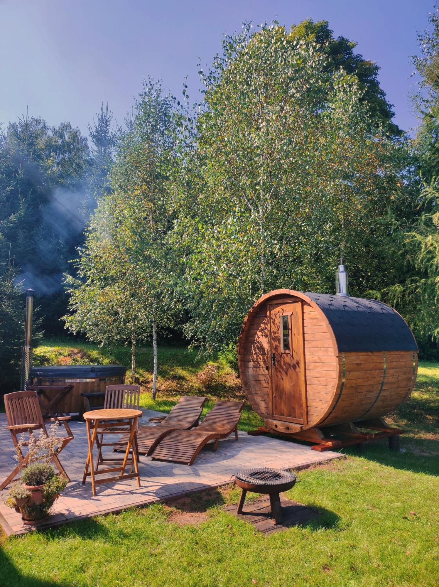 Glamping Vyhlidka Appartement Chvalec Buitenkant foto